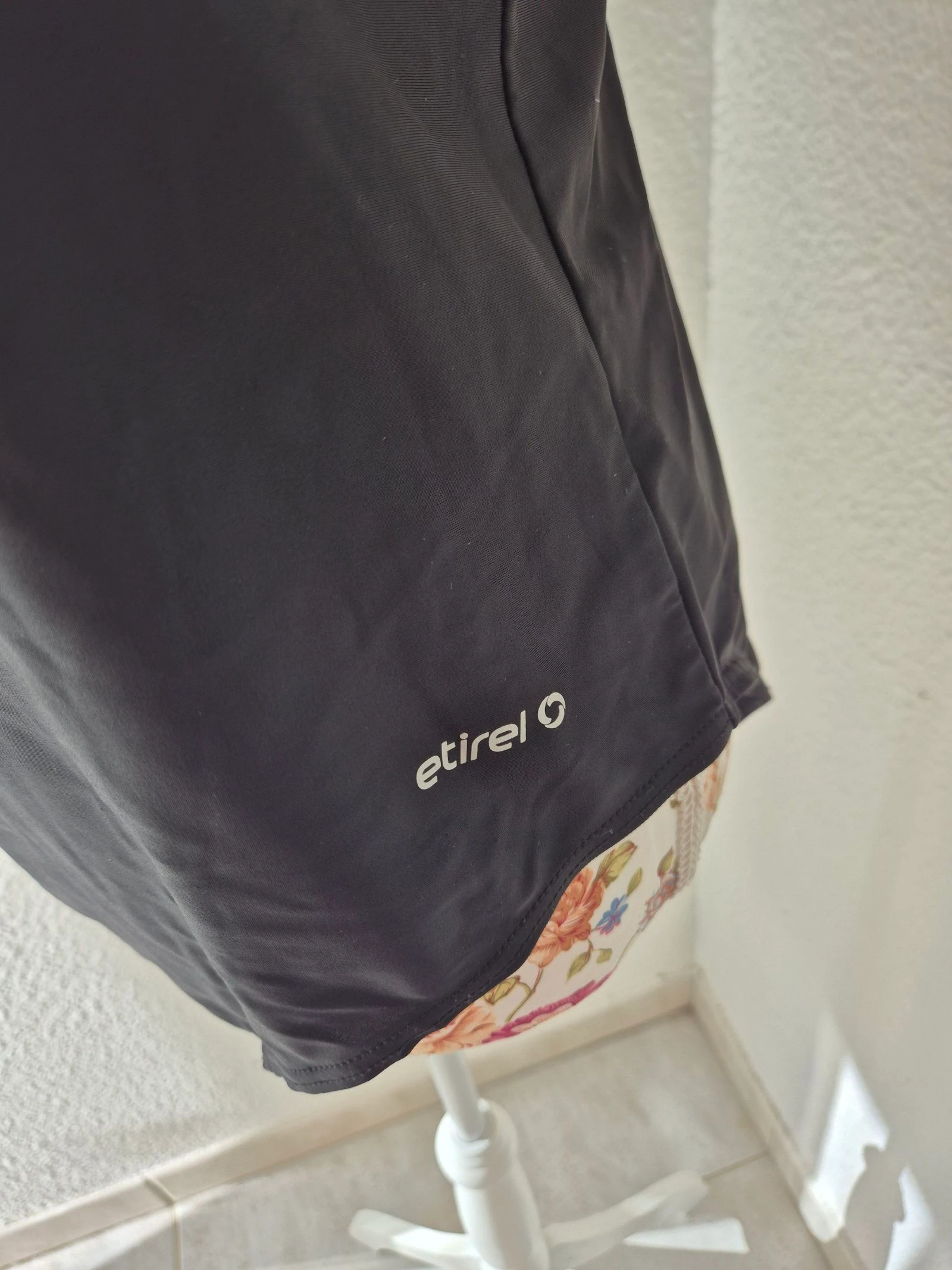 Biquíni de uma peça Etirel preto nadador modelador T50 XXXL plus size – photo 2